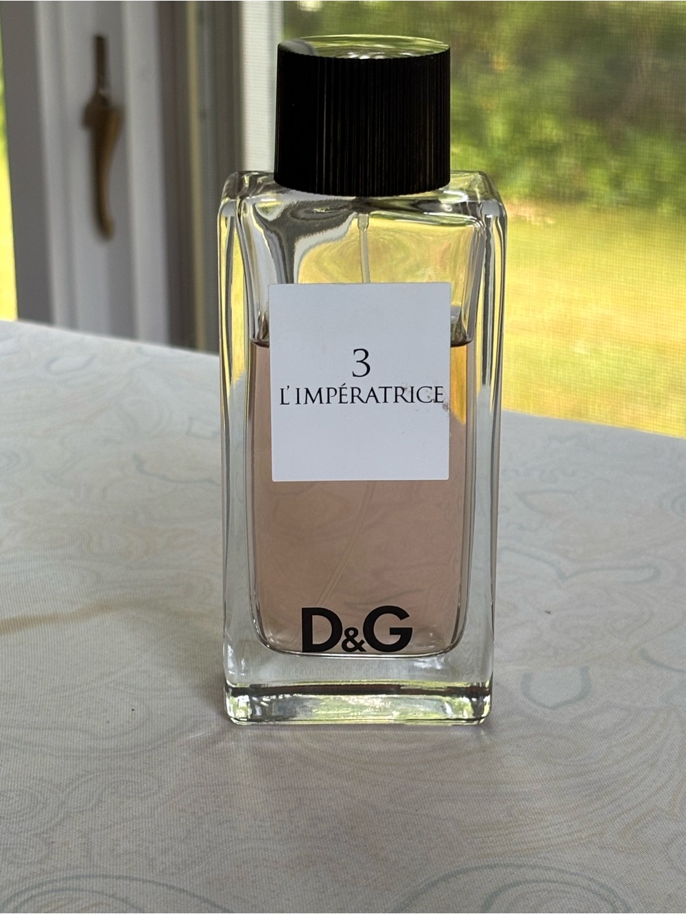D&G L'Impératrice 3 Fragrance — Pale Pink Bottle